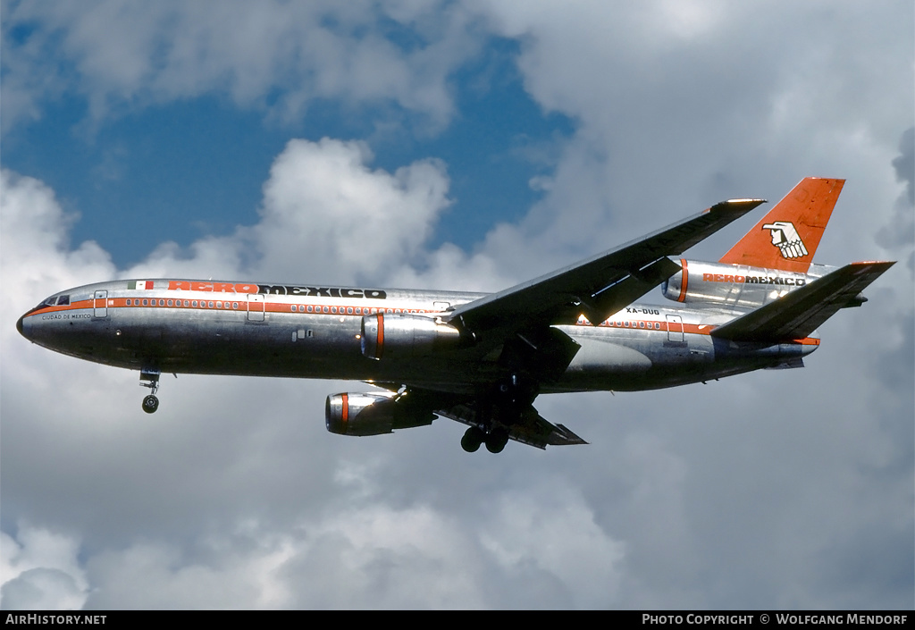 Aircraft Photo of XA-DUG | McDonnell Douglas DC-10-30 | AeroMéxico | AirHistory.net #527379