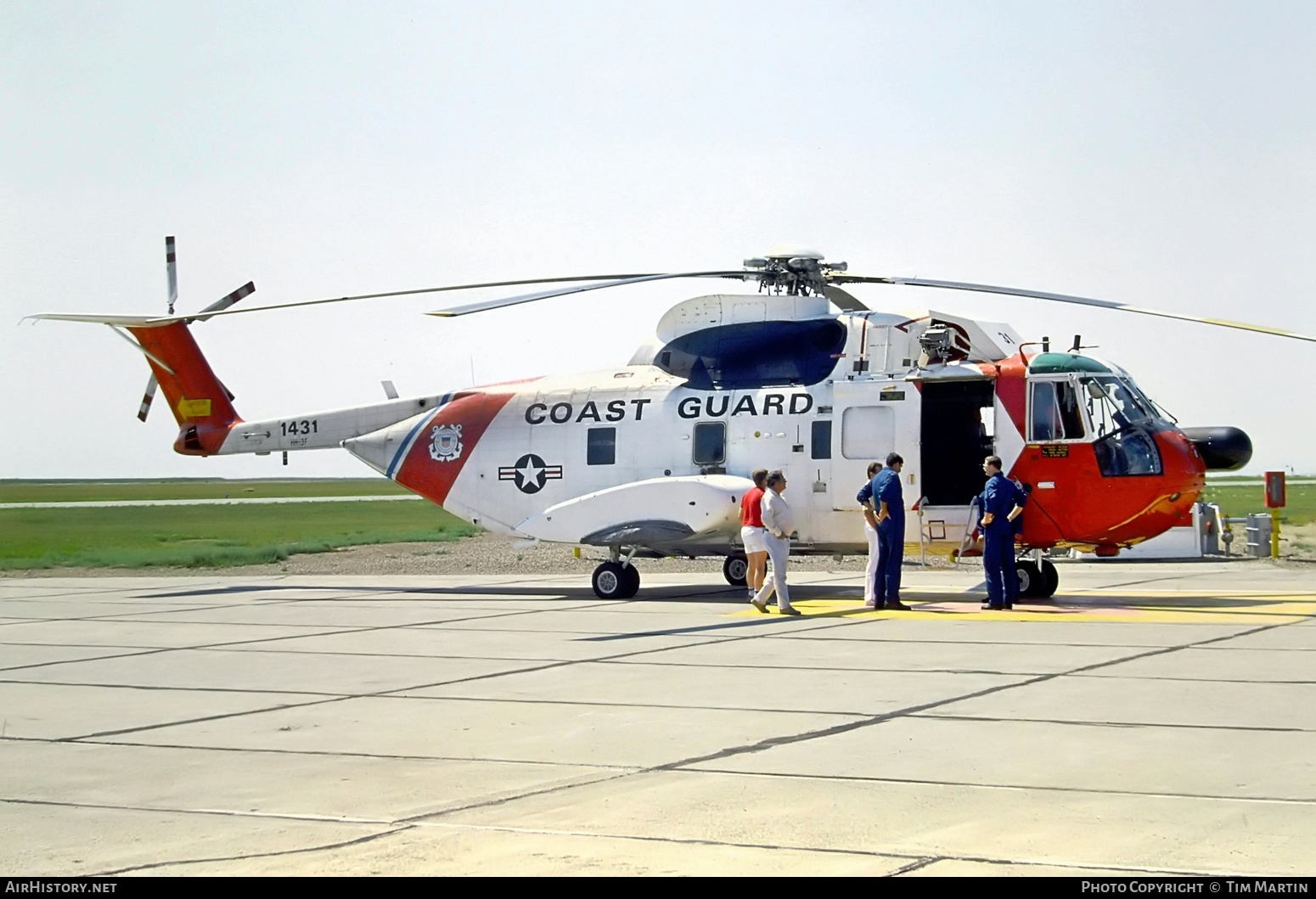 Aircraft Photo of 1431 | Sikorsky HH-3F Pelican (S-61R) | USA - Coast Guard | AirHistory.net #527383
