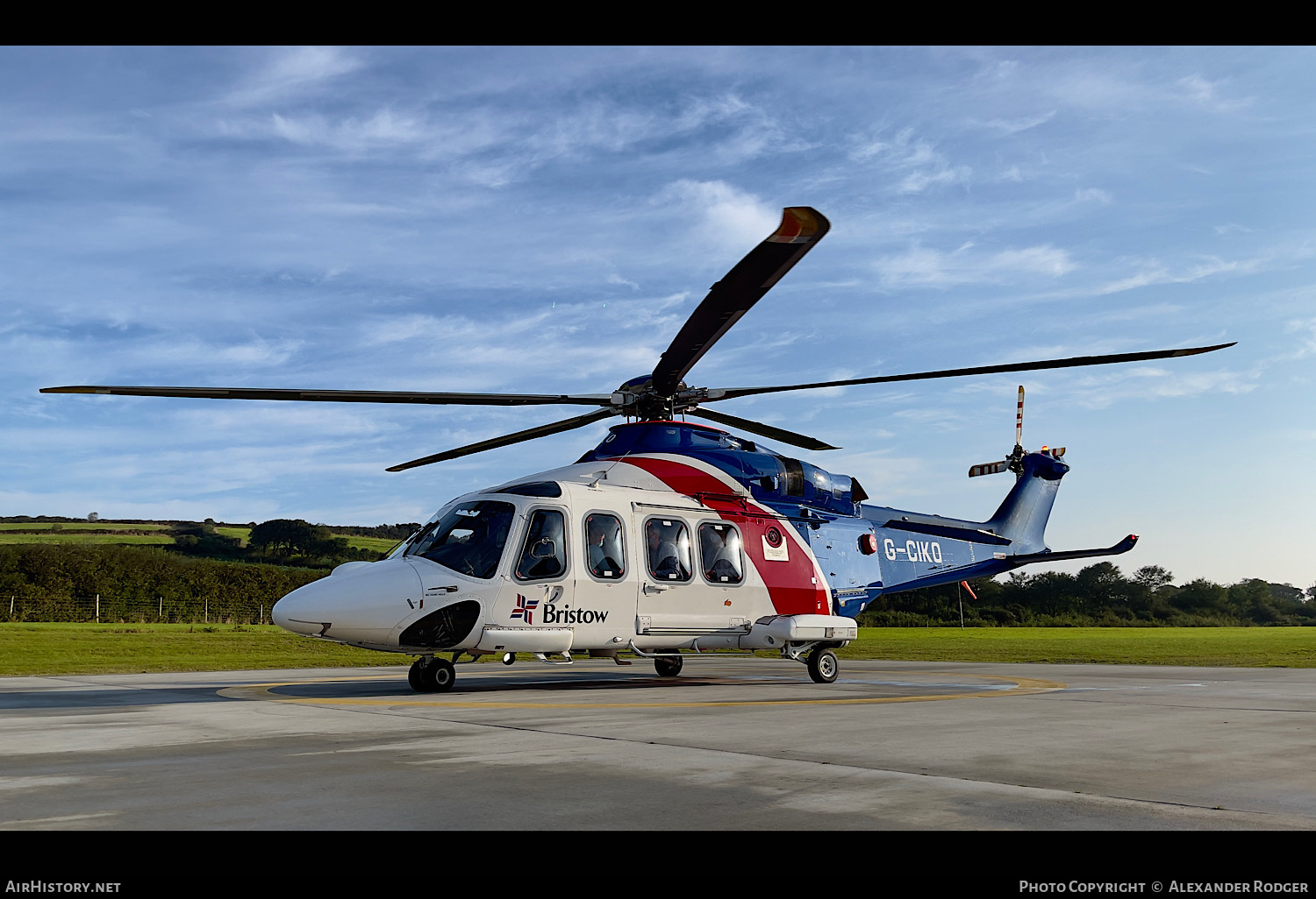 Aircraft Photo of G-CIKO | AgustaWestland AW-139 | Bristow Helicopters | AirHistory.net #527385