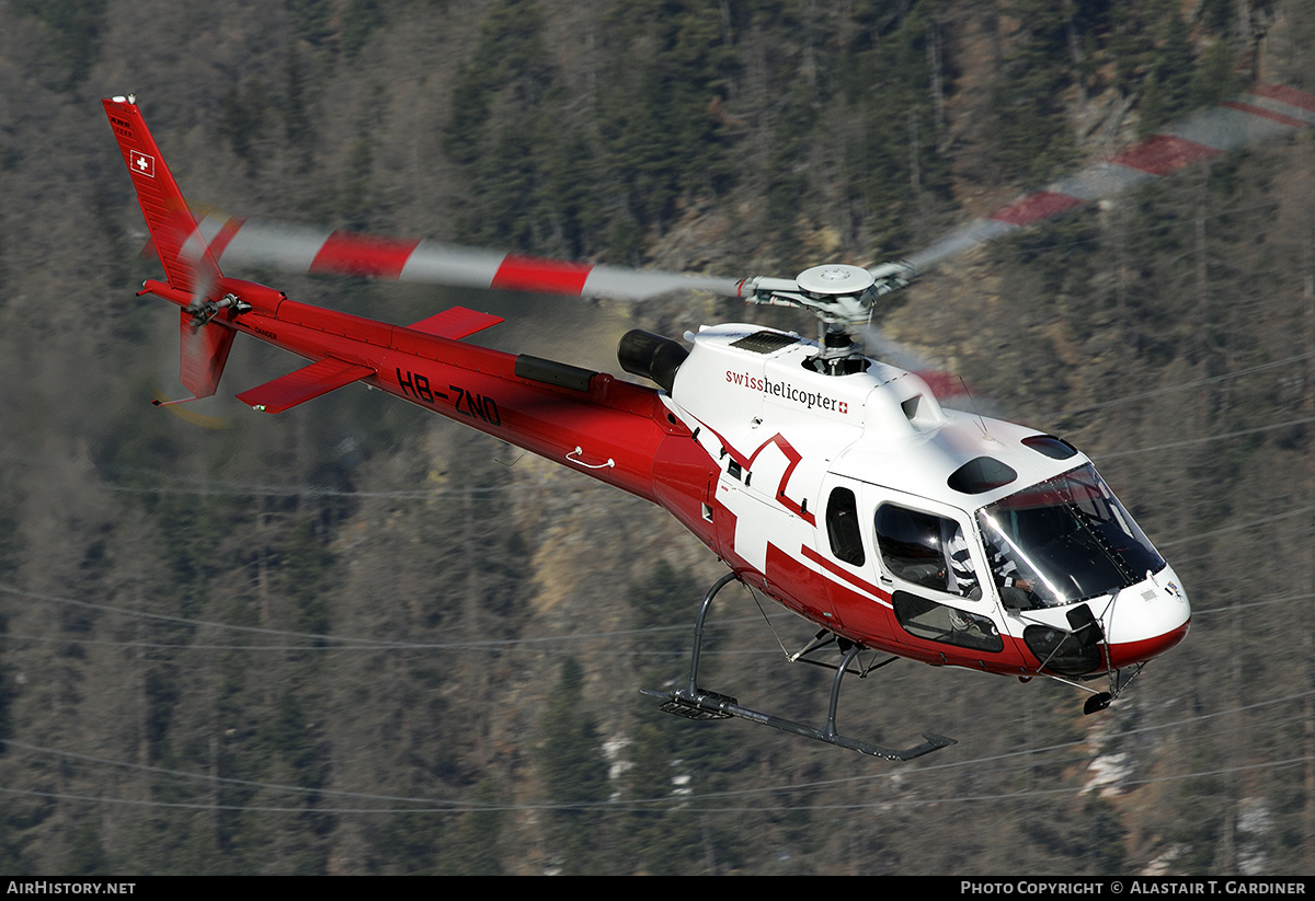 Aircraft Photo of HB-ZND | Eurocopter AS-350B-3 Ecureuil | Swiss Helicopter | AirHistory.net #527401