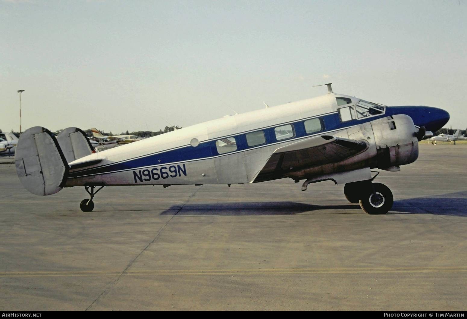 Aircraft Photo of N9669N | Beech E18S-9700 | AirHistory.net #527413