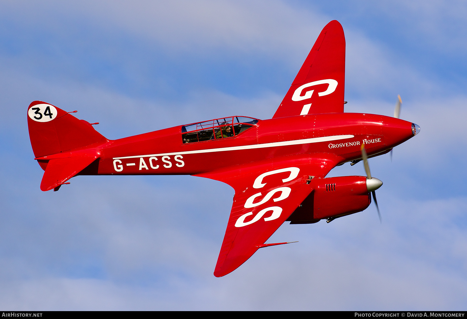 Aircraft Photo of G-ACSS | De Havilland D.H. 88 Comet | AirHistory.net #527414