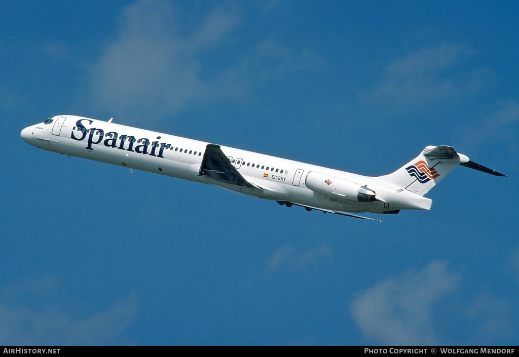 Aircraft Photo of EC-EHT | McDonnell Douglas MD-83 (DC-9-83) | Spanair | AirHistory.net #527425