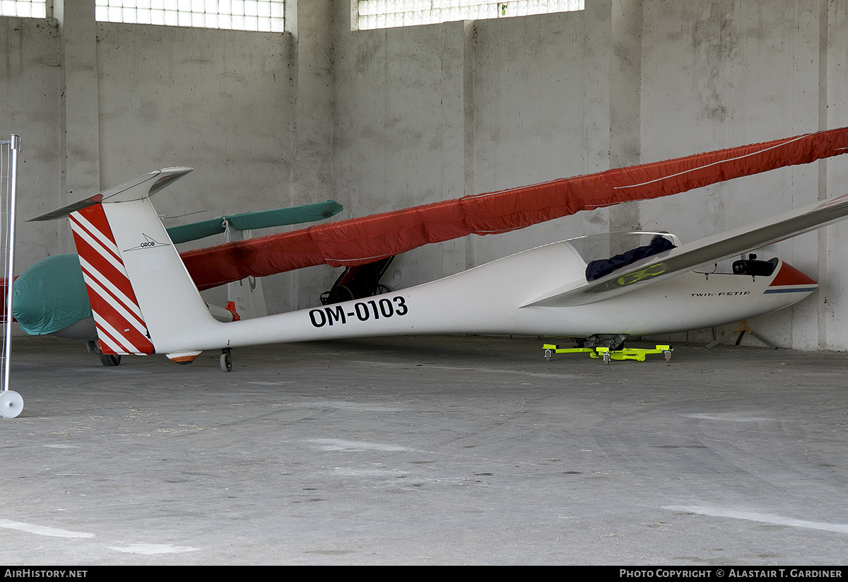 Aircraft Photo of OM-0103 | Grob G-103 Twin Astir | AirHistory.net #527430