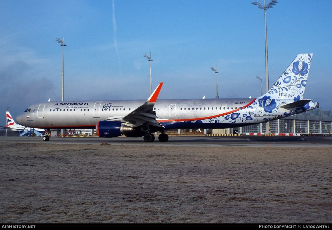 Aircraft Photo of VQ-BEE | Airbus A321-211 | Aeroflot - Russian Airlines | AirHistory.net #527436