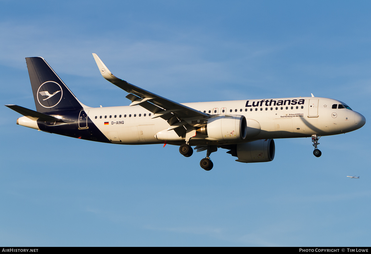 Aircraft Photo of D-AINQ | Airbus A320-271N | Lufthansa | AirHistory.net #527459