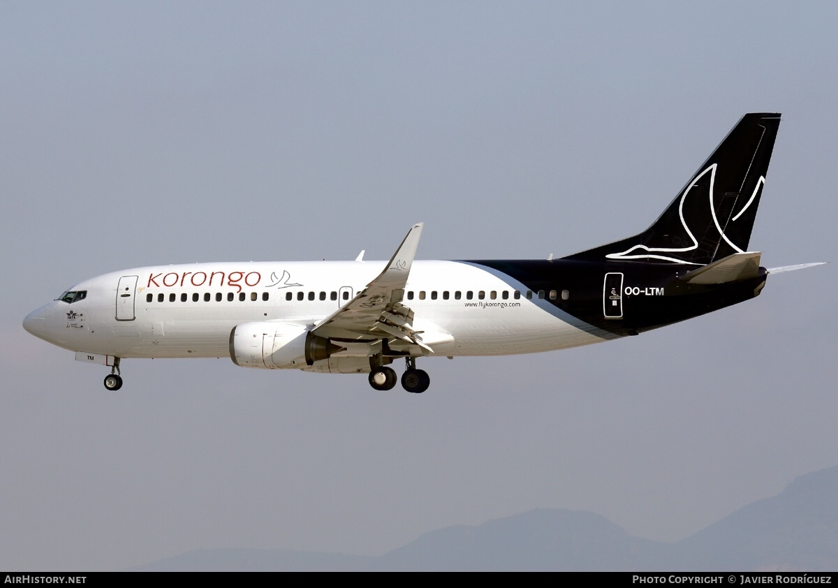 Aircraft Photo of OO-LTM | Boeing 737-3M8 | Korongo Airlines | AirHistory.net #527473