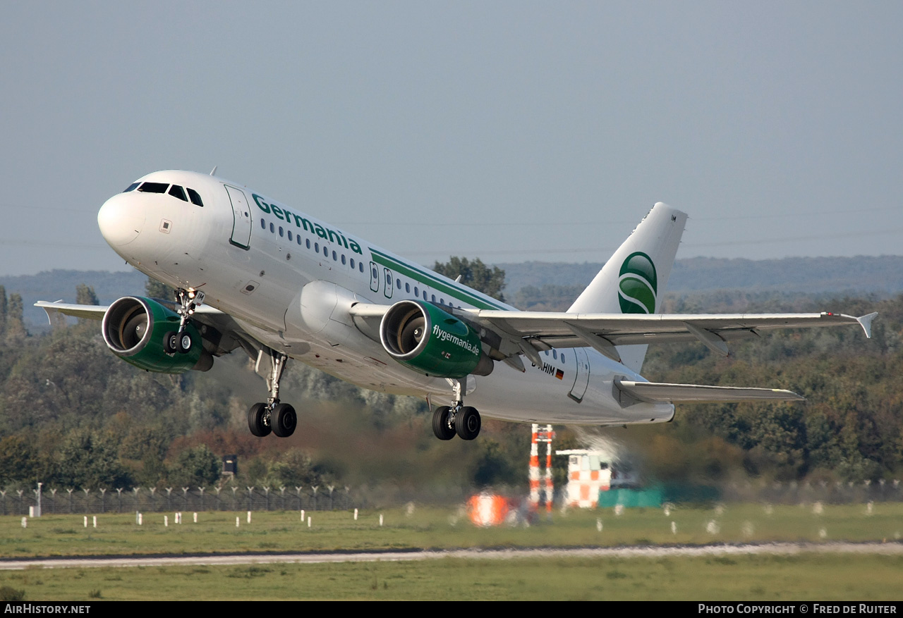 Aircraft Photo of D-AHIM | Airbus A319-112 | Germania | AirHistory.net #527477