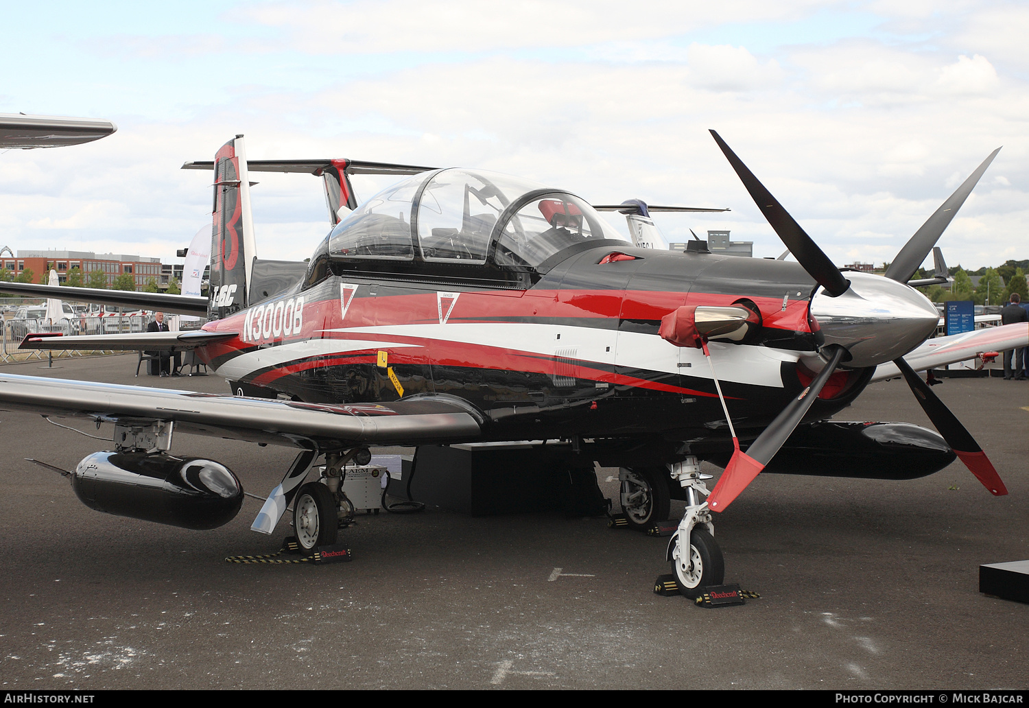 Aircraft Photo of N3000B | Raytheon 3000 (T-6C) | Hawker Beechcraft | AirHistory.net #527480