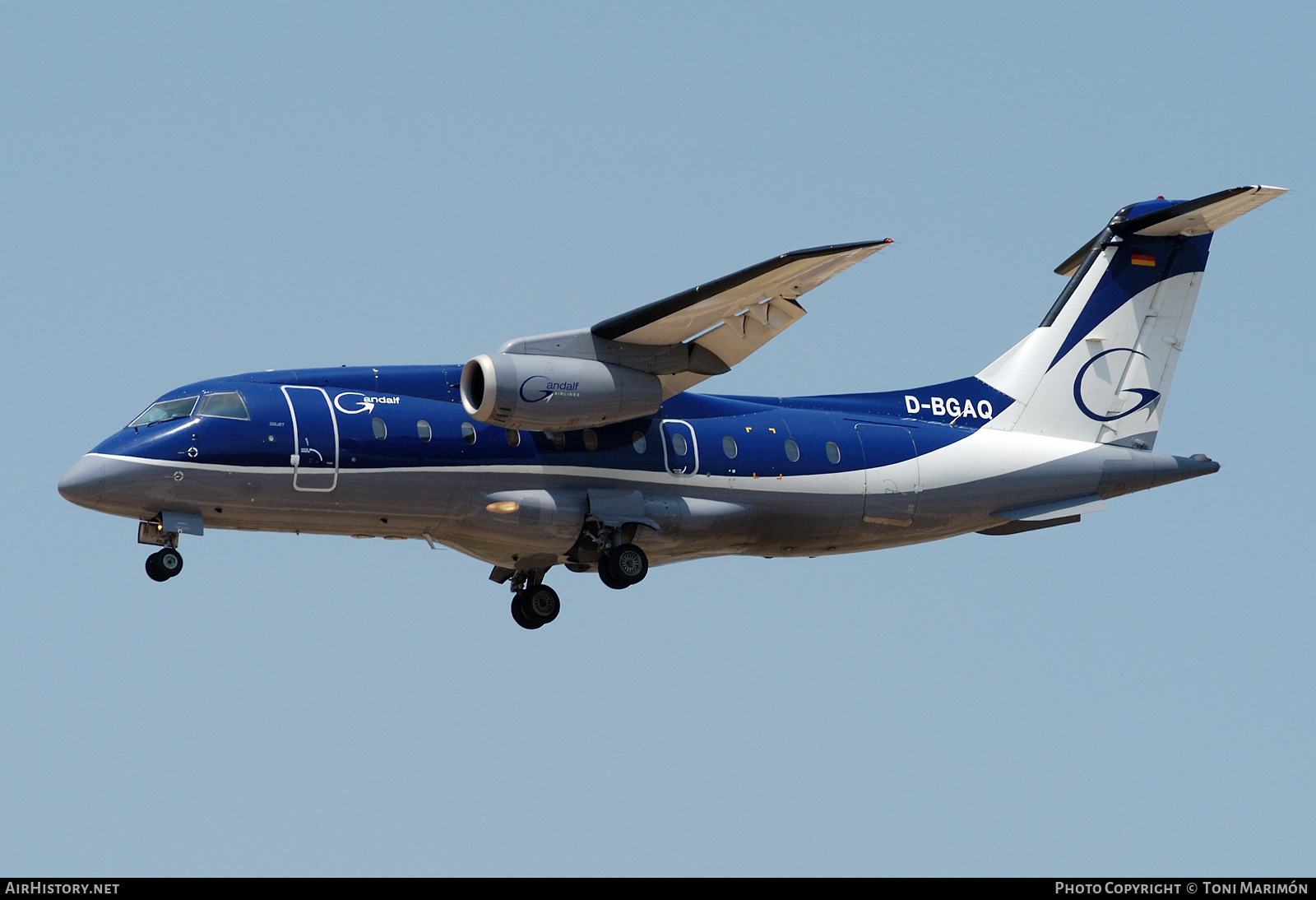 Aircraft Photo of D-BGAQ | Dornier 328-300 328JET | Gandalf Airlines | AirHistory.net #527490