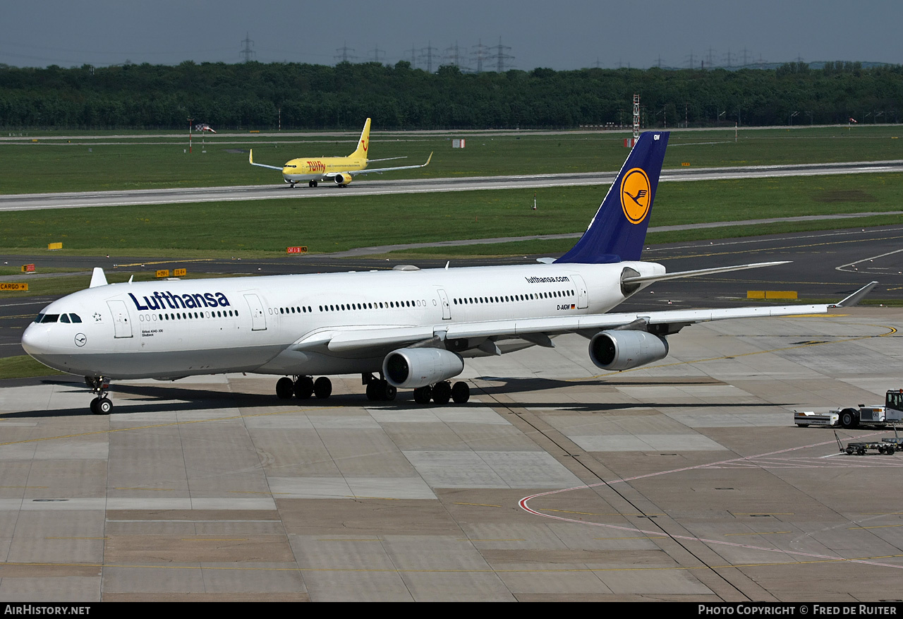 Aircraft Photo of D-AIGW | Airbus A340-313X | Lufthansa | AirHistory.net #527494