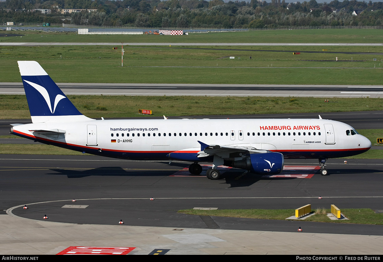 Aircraft Photo of D-AHHG | Airbus A320-214 | Hamburg Airways | AirHistory.net #527496