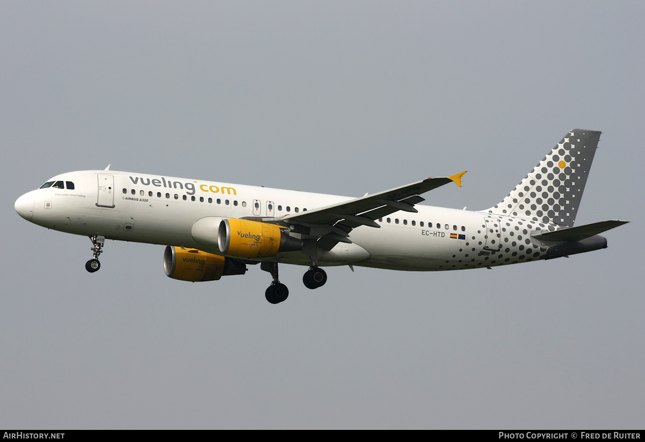 Aircraft Photo of EC-HTD | Airbus A320-214 | Vueling Airlines | AirHistory.net #527500