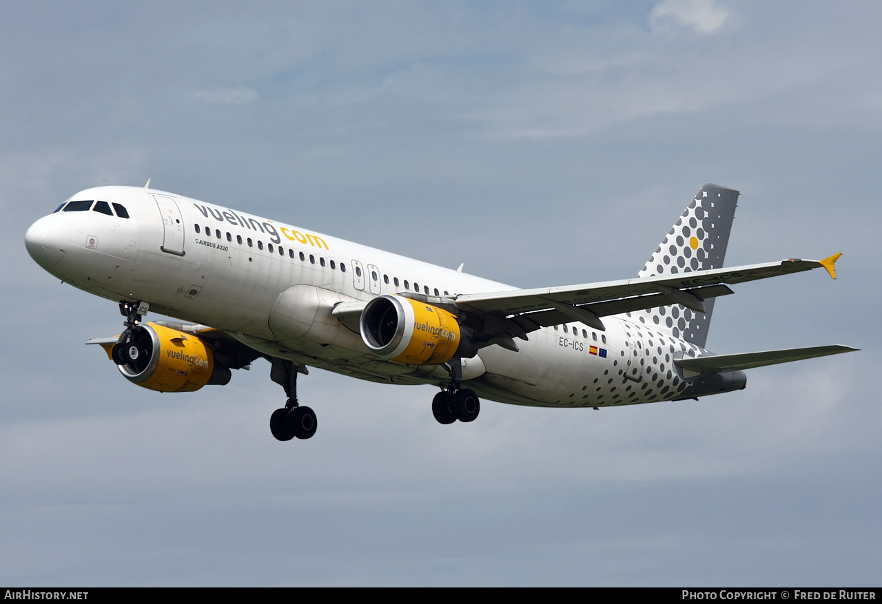 Aircraft Photo of EC-ICS | Airbus A320-211 | Vueling Airlines | AirHistory.net #527502