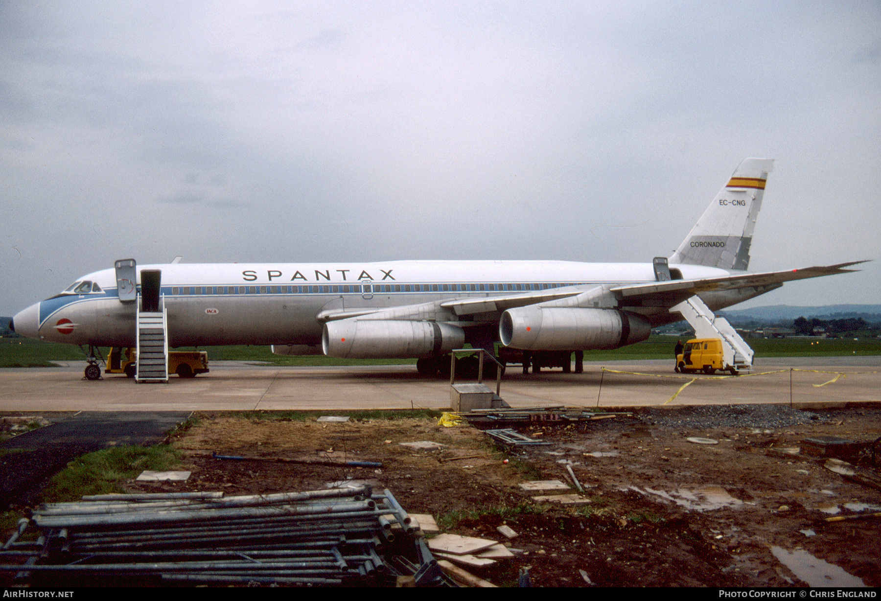 Aircraft Photo of EC-CNG | Convair 990A (30A-6) | Spantax | AirHistory.net #527510