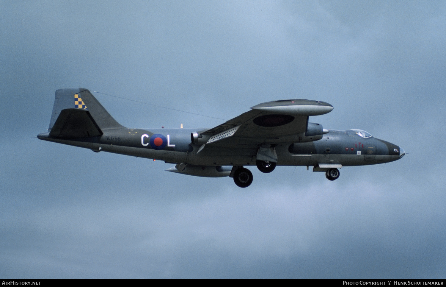 Aircraft Photo of WJ756 | English Electric Canberra E15 | UK - Air Force | AirHistory.net #527514