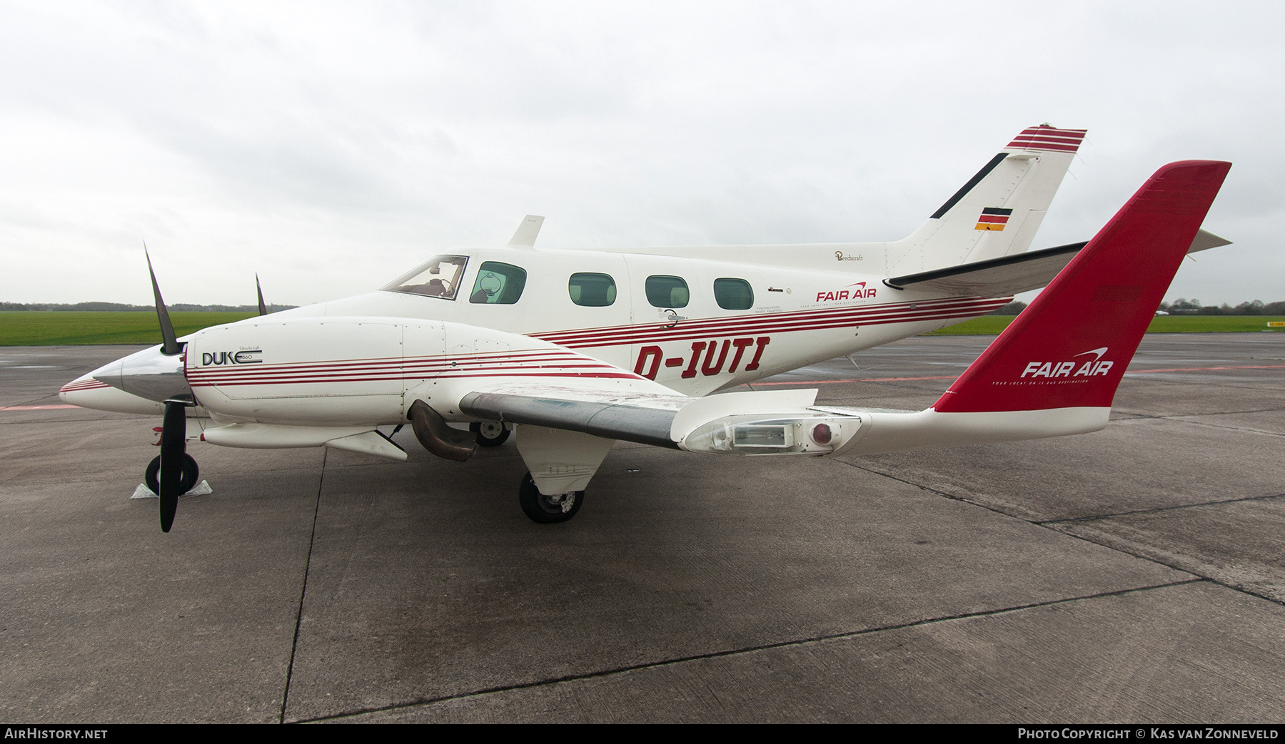 Aircraft Photo of D-IUTI | Beech B60 Duke | Fair Air | AirHistory.net #527517