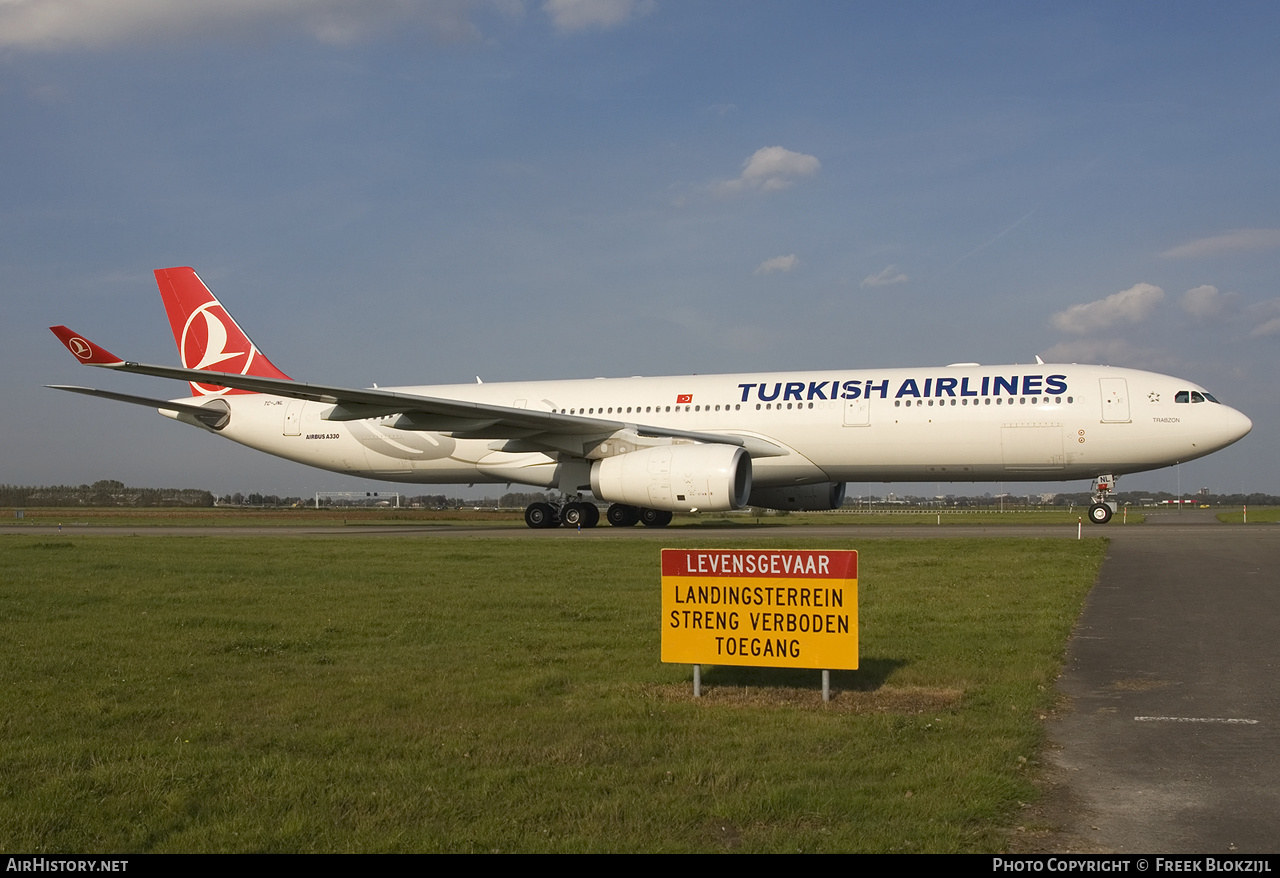 Aircraft Photo of TC-JNL | Airbus A330-343 | Turkish Airlines | AirHistory.net #527523