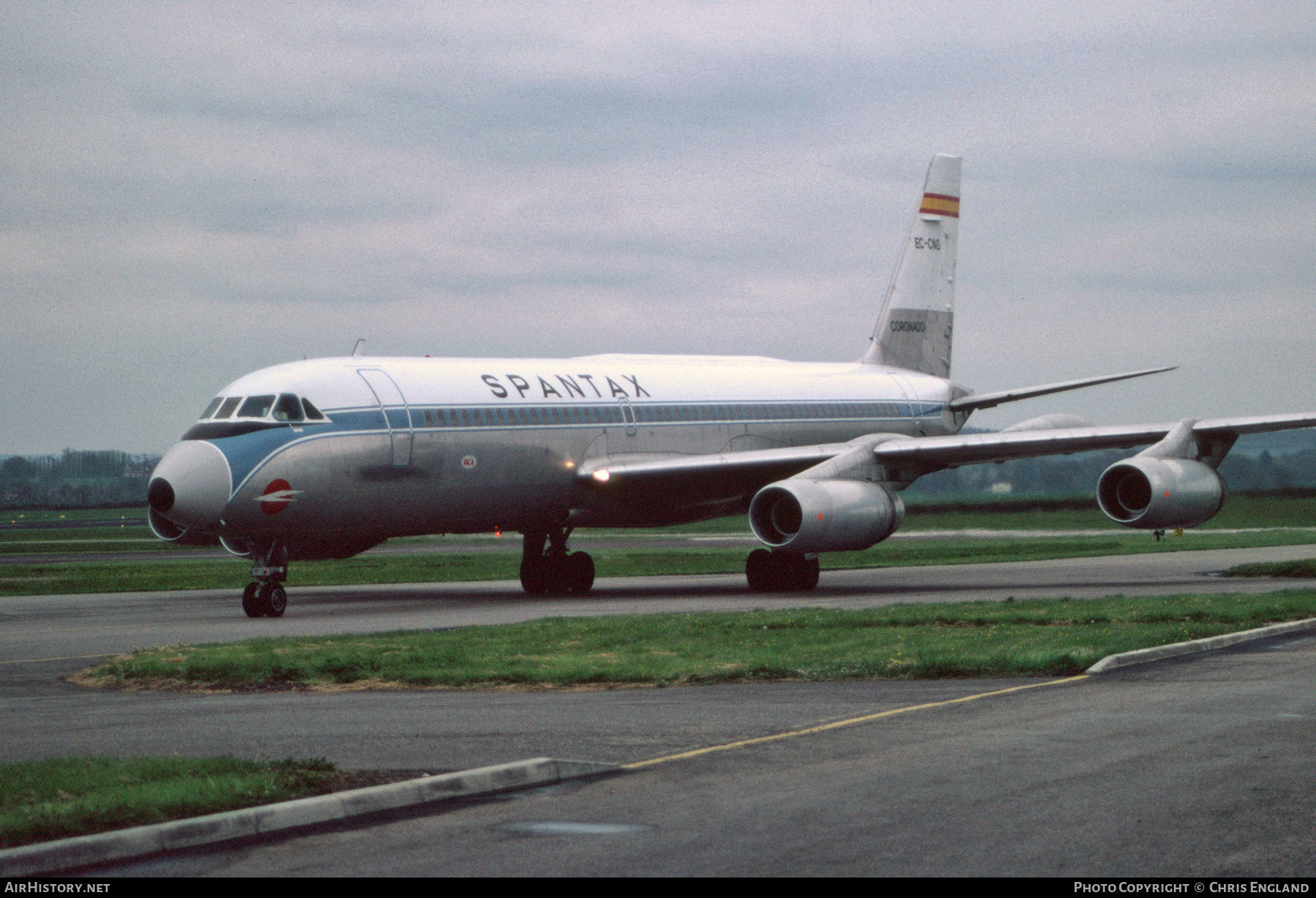 Aircraft Photo of EC-CNG | Convair 990A (30A-6) | Spantax | AirHistory.net #527525