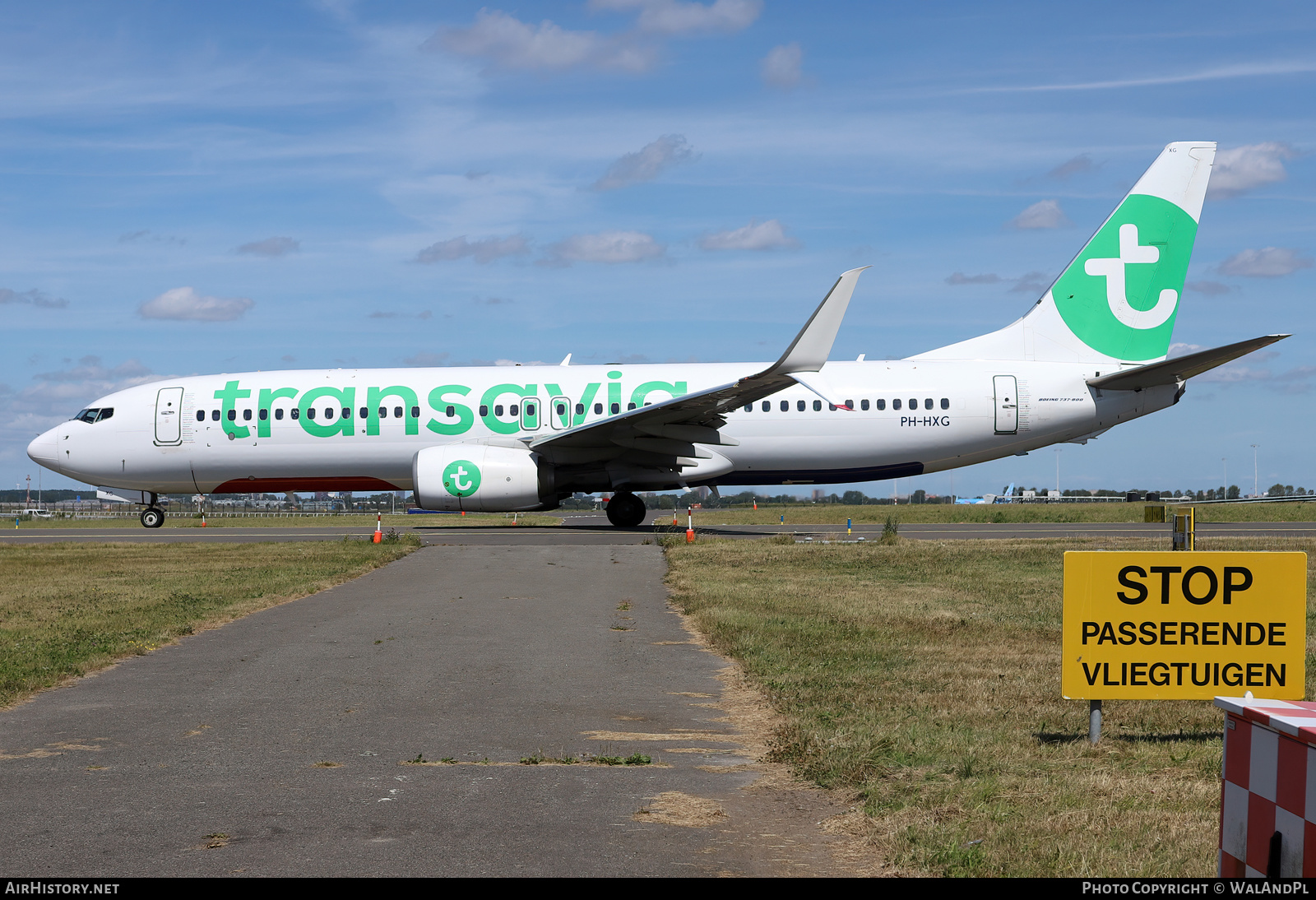 Aircraft Photo of PH-HXG | Boeing 737-800 | Transavia | AirHistory.net #527538