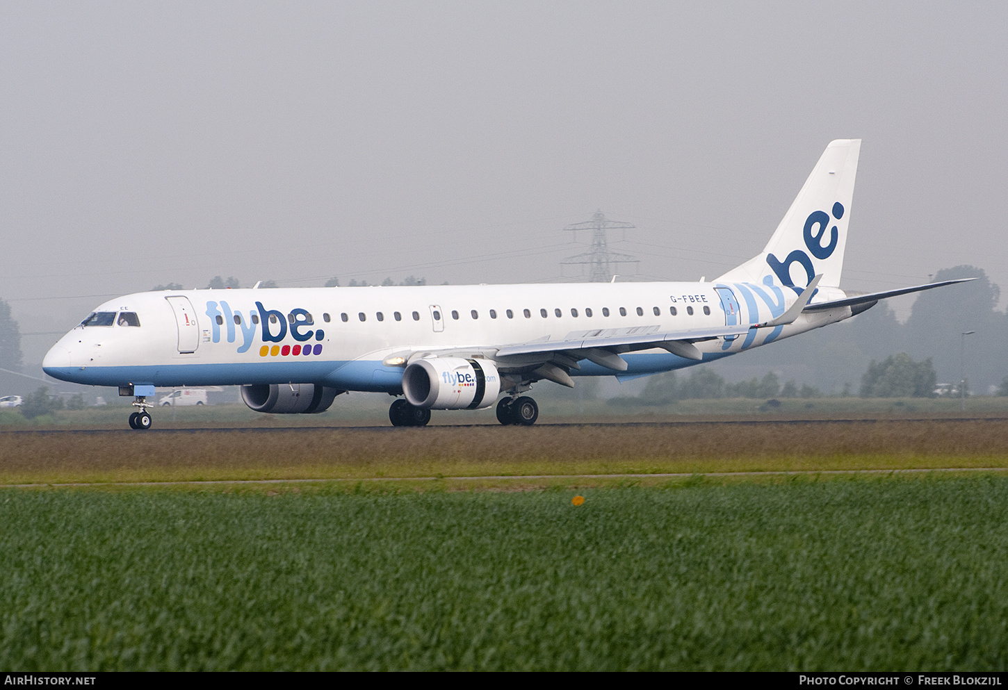Aircraft Photo of G-FBEE | Embraer 195LR (ERJ-190-200LR) | Flybe | AirHistory.net #527557