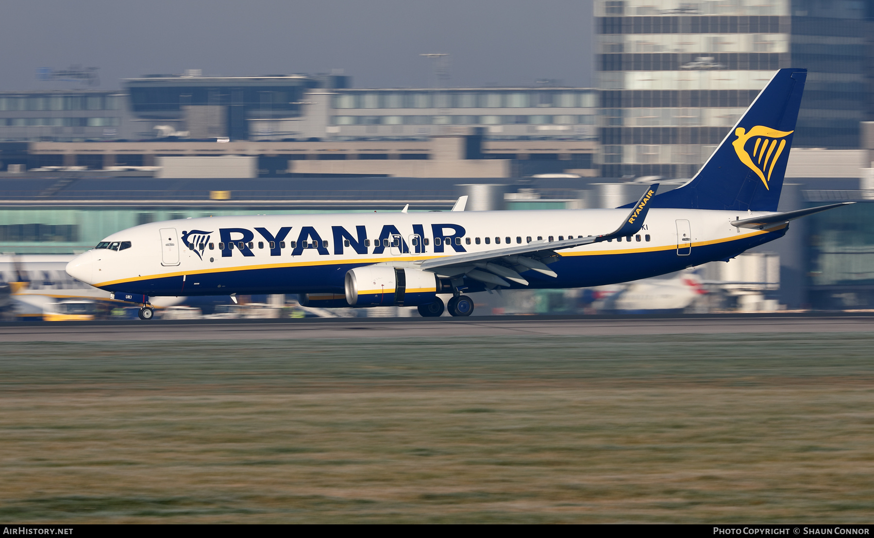 Aircraft Photo of G-RUKI | Boeing 737-8AS | Ryanair | AirHistory.net #527559