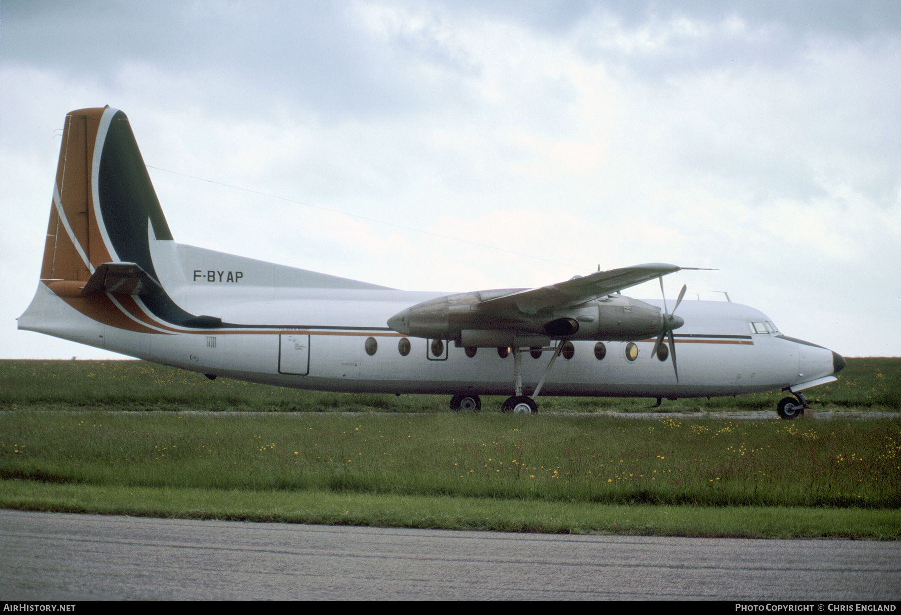 Aircraft Photo of F-BYAP | Fokker F27-100 Friendship | Uni-Air | AirHistory.net #527570