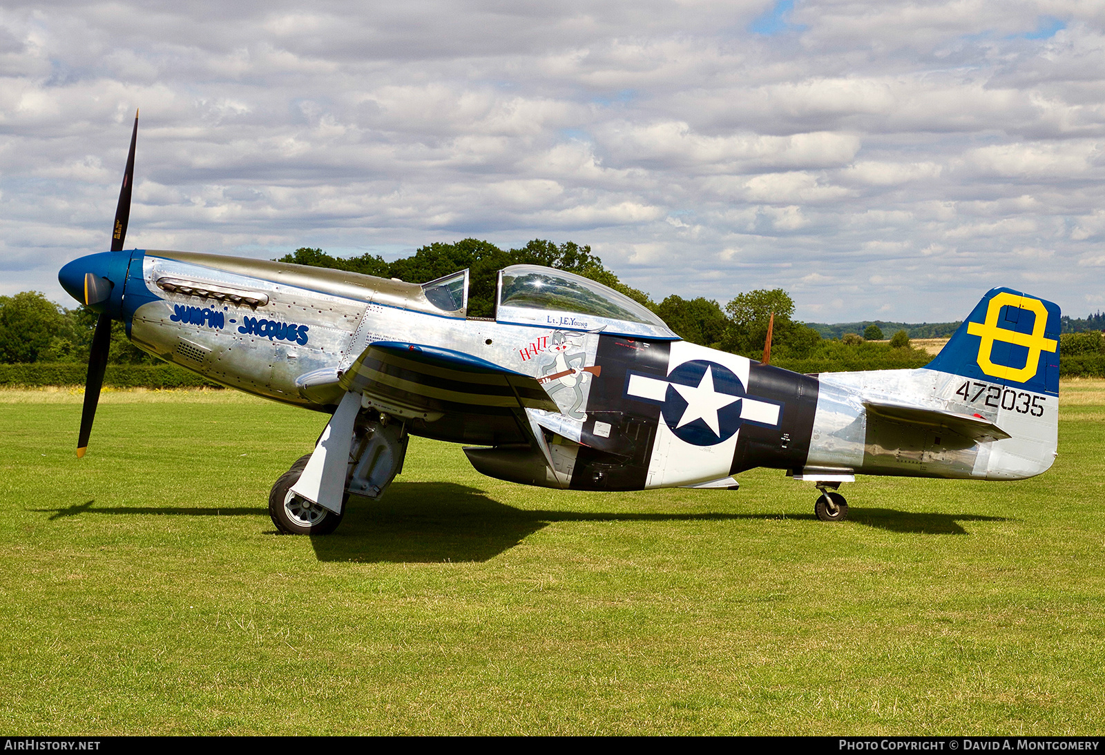 Aircraft Photo of G-SIJJ / 472035 | North American P-51D Mustang | USA - Air Force | AirHistory.net #527585