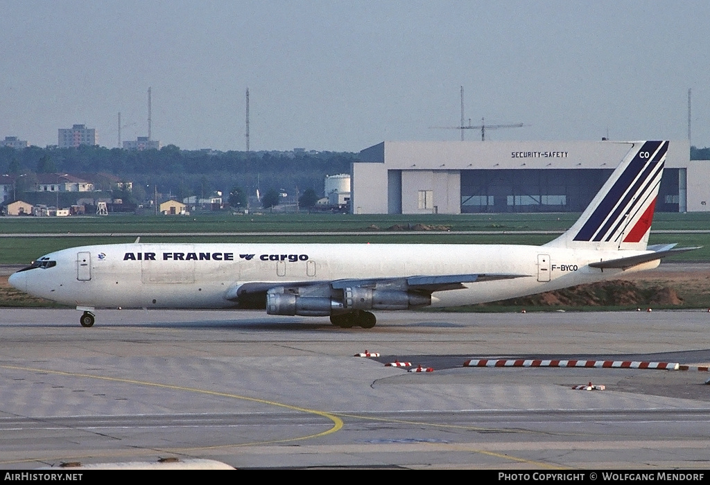 Aircraft Photo of F-BYCO | Boeing 707-321C | Air France Cargo | AirHistory.net #527606