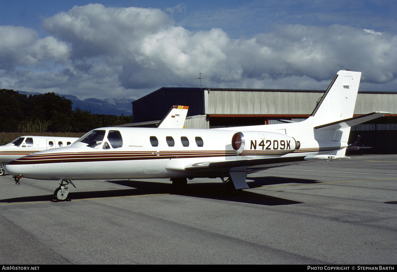 Aircraft Photo of N4209K | Cessna 500 Citation | AirHistory.net #527610