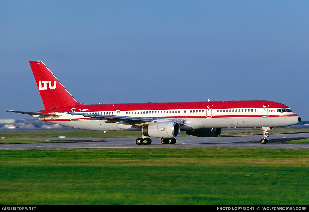 Aircraft Photo of D-AMUG | Boeing 757-2G5 | LTU - Lufttransport-Unternehmen | AirHistory.net #527622