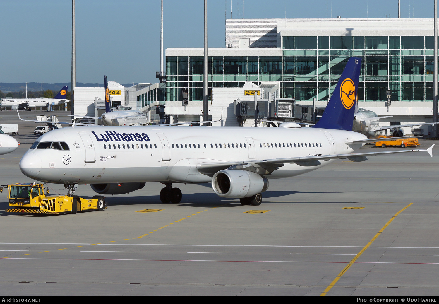 Aircraft Photo of D-AIRX | Airbus A321-131 | Lufthansa | AirHistory.net #527627