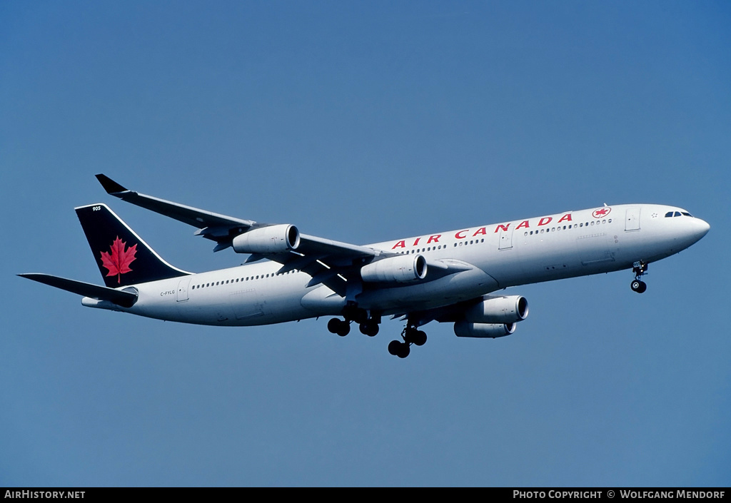 Aircraft Photo of C-FYLG | Airbus A340-313 | Air Canada | AirHistory.net #527633