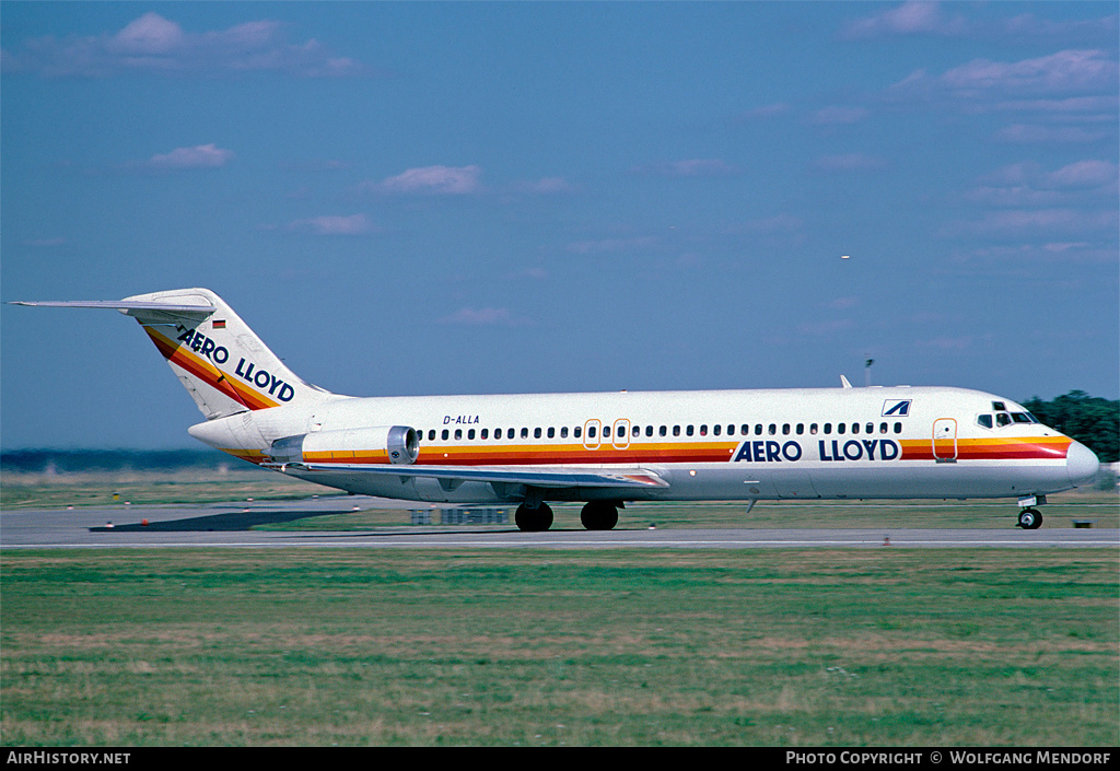 Aircraft Photo of D-ALLA | McDonnell Douglas DC-9-32 | Aero Lloyd | AirHistory.net #527636