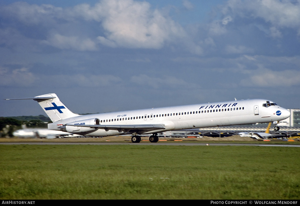 Aircraft Photo of OH-LMN | McDonnell Douglas MD-82 (DC-9-82) | Finnair | AirHistory.net #527639