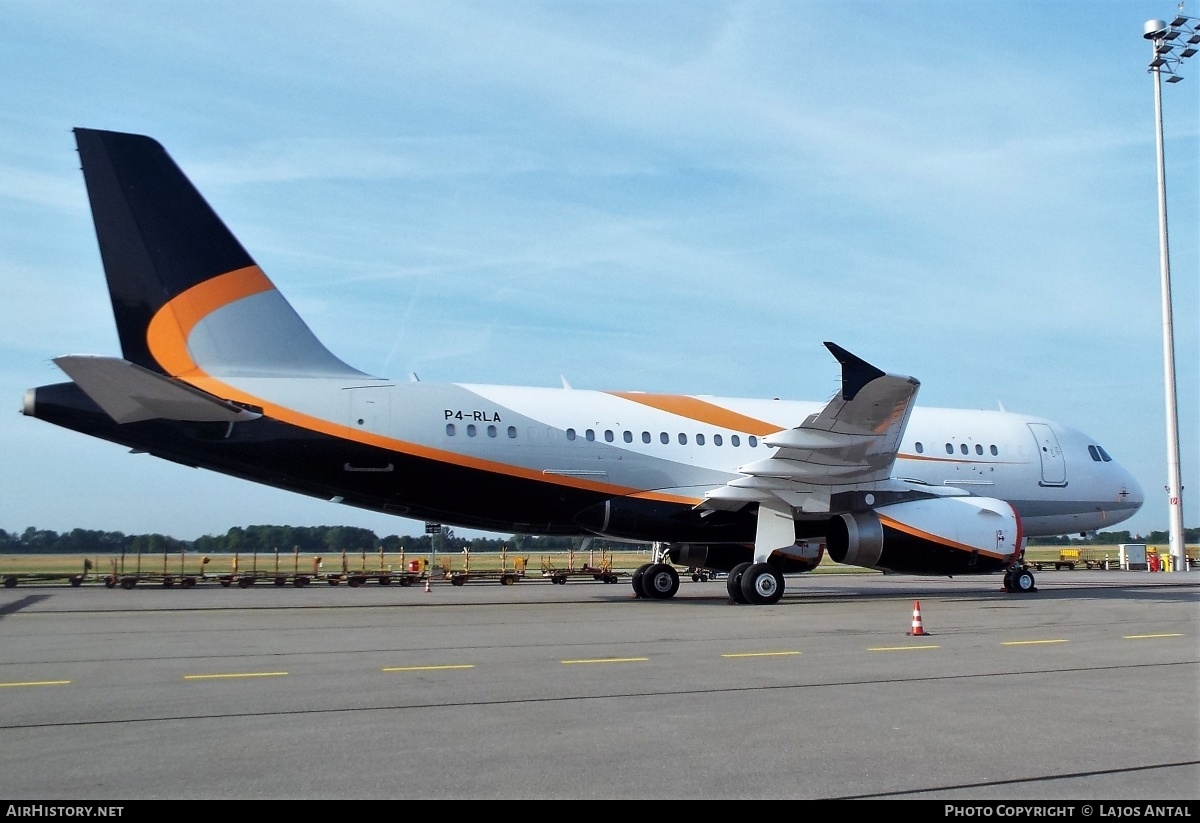 Aircraft Photo of P4-RLA | Airbus ACJ319 (A319-133/CJ) | AirHistory.net #527641
