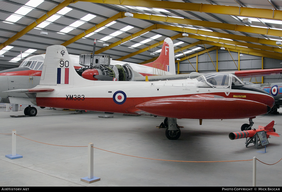 Aircraft Photo of XM383 | Hunting P.84 Jet Provost T3A | UK - Air Force | AirHistory.net #527651