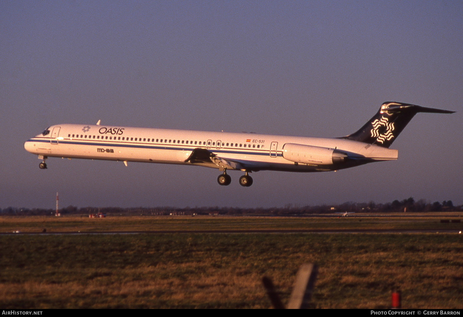 Aircraft Photo of EC-531 | McDonnell Douglas MD-83 (DC-9-83) | Oasis International Airlines | AirHistory.net #527653
