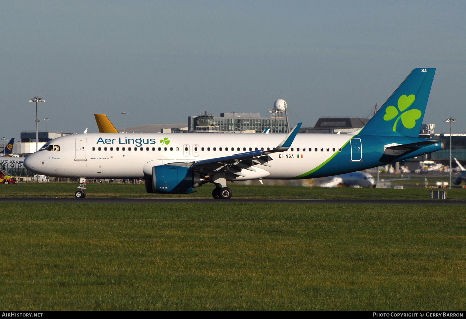 Aircraft Photo of EI-NSA | Airbus A320-251N | Aer Lingus | AirHistory.net #527654