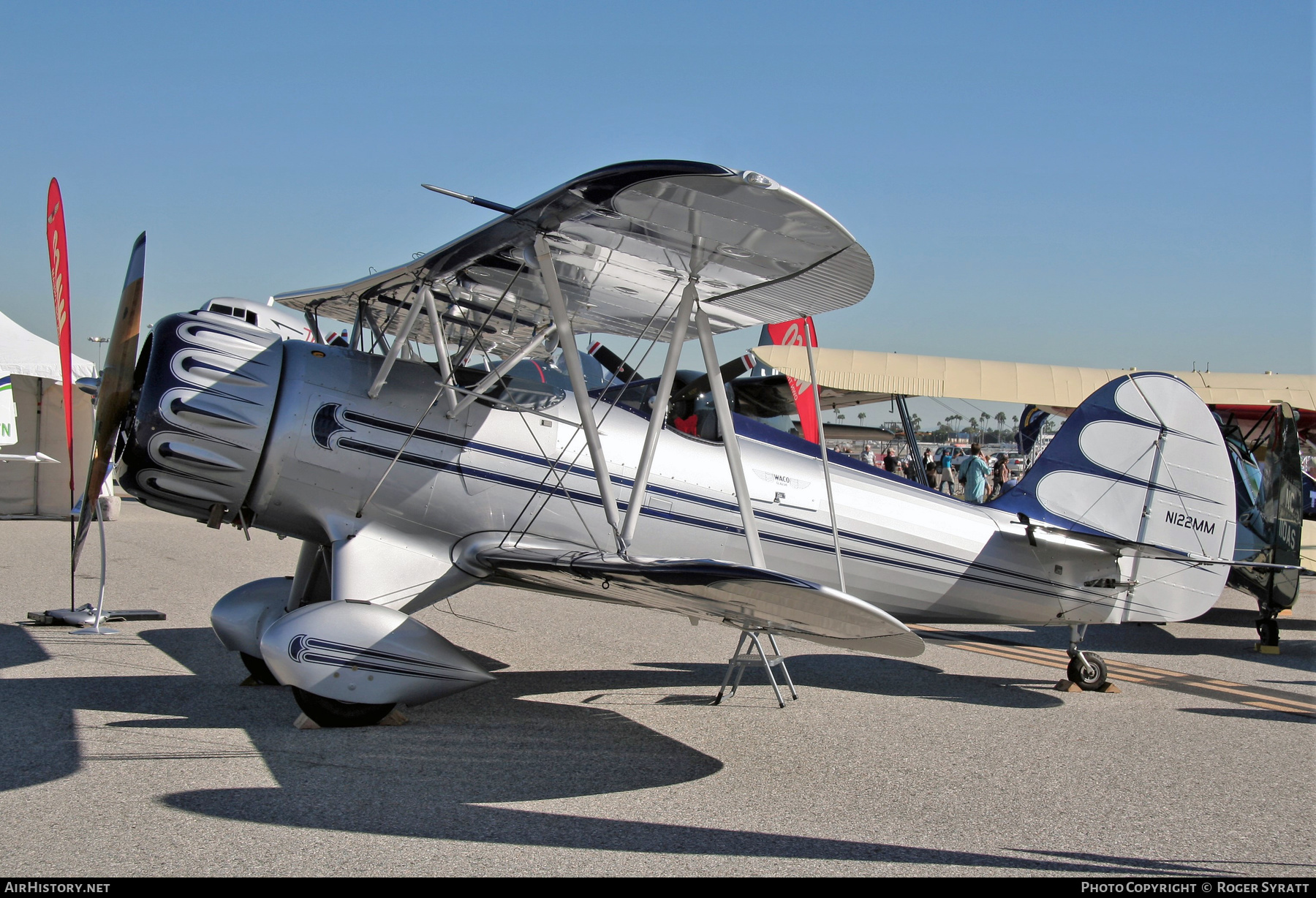 Aircraft Photo of N122MM | Waco YMF-5C | AirHistory.net #527663