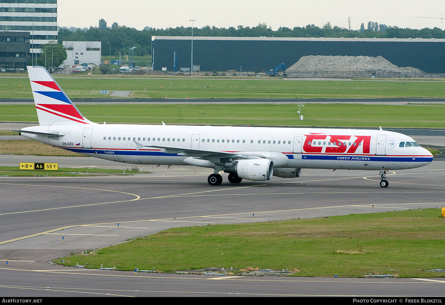 Aircraft Photo of OK-CED | Airbus A321-211 | ČSA - Czech Airlines | AirHistory.net #527673