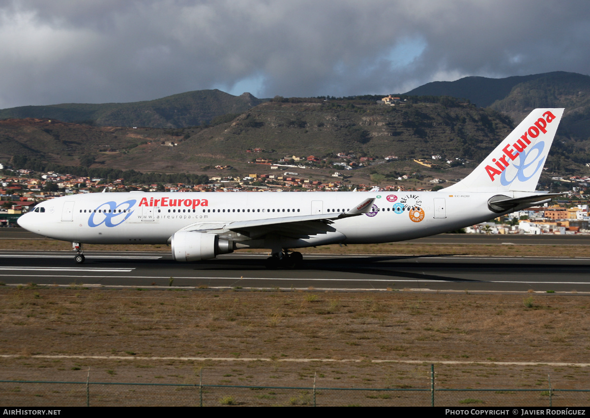 Aircraft Photo of EC-KOM | Airbus A330-202 | Air Europa | AirHistory.net #527697