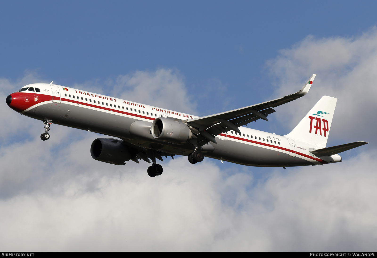 Aircraft Photo of CS-TJR | Airbus A321-251NX | TAP Air Portugal | TAP - Transportes Aéreos Portugueses | AirHistory.net #527717