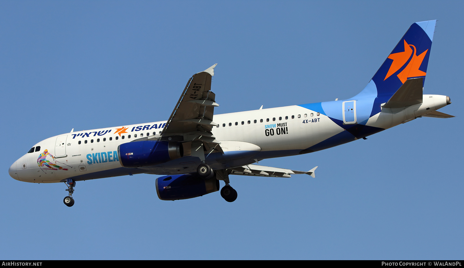 Aircraft Photo of 4X-ABT | Airbus A320-232 | Israir | AirHistory.net #527727