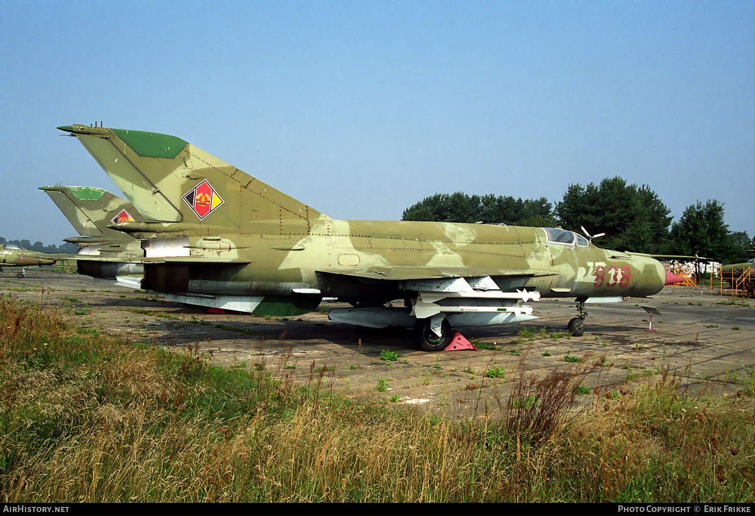Aircraft Photo of 838 | Mikoyan-Gurevich MiG-21bis | East Germany - Air Force | AirHistory.net #527735