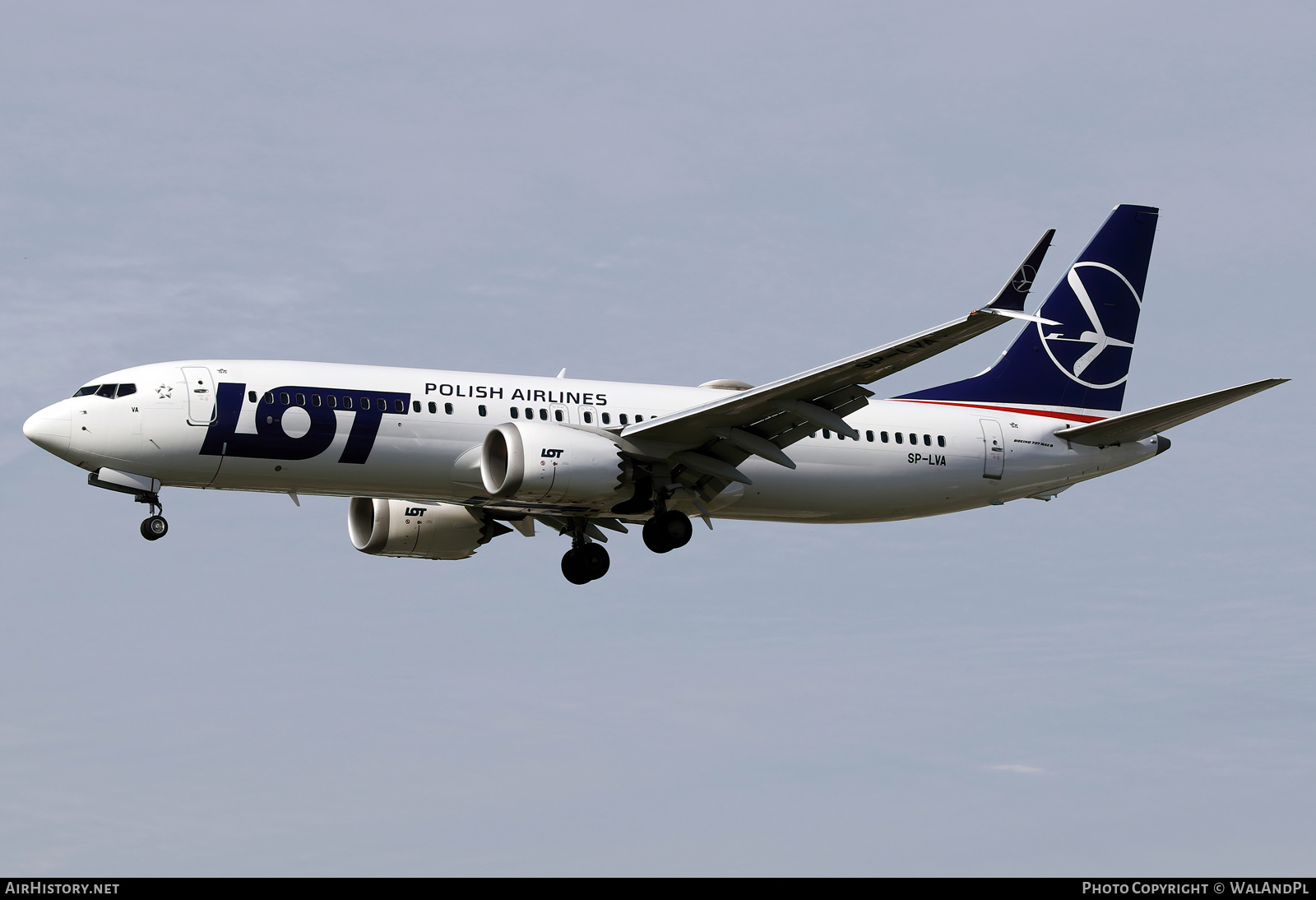 Aircraft Photo of SP-LVA | Boeing 737-8 Max 8 | LOT Polish Airlines - Polskie Linie Lotnicze | AirHistory.net #527745