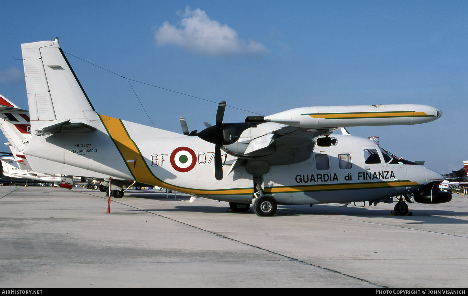 Aircraft Photo of MM25177 | Piaggio P-166DL-3/SEM | Italy - Guardia di Finanza | AirHistory.net #527747