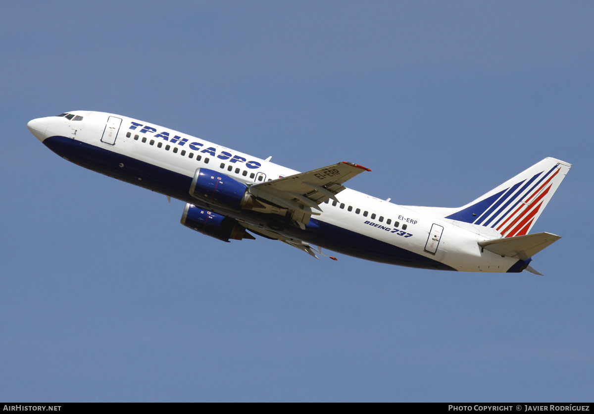 Aircraft Photo of EI-ERP | Boeing 737-33S | Transaero Airlines | AirHistory.net #527749