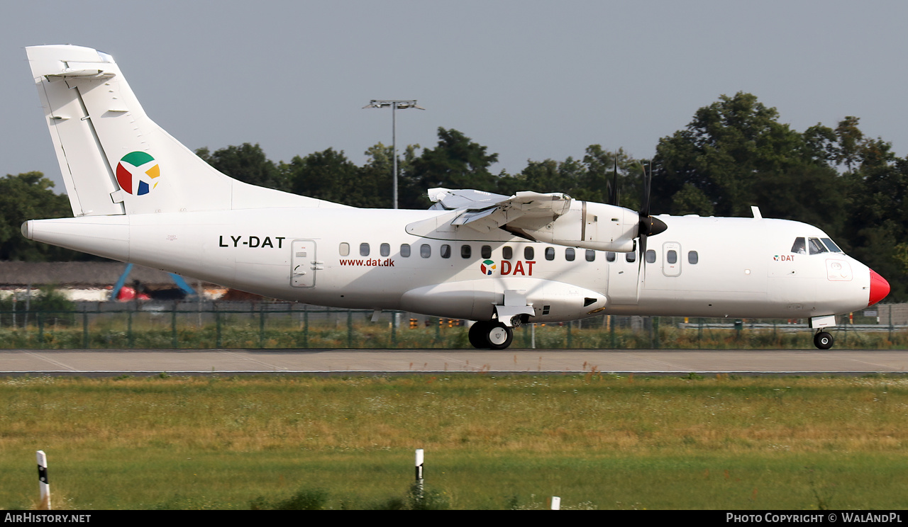 Aircraft Photo of LY-DAT | ATR ATR-42-500 | Danish Air Transport - DAT | AirHistory.net #527750