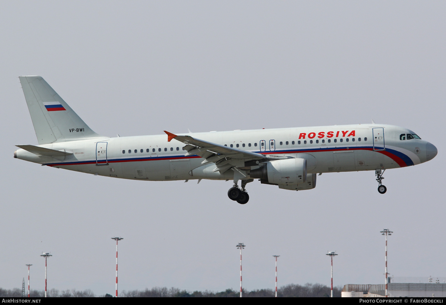 Aircraft Photo of VP-BWI | Airbus A320-214 | Rossiya - Russian Airlines | AirHistory.net #527771